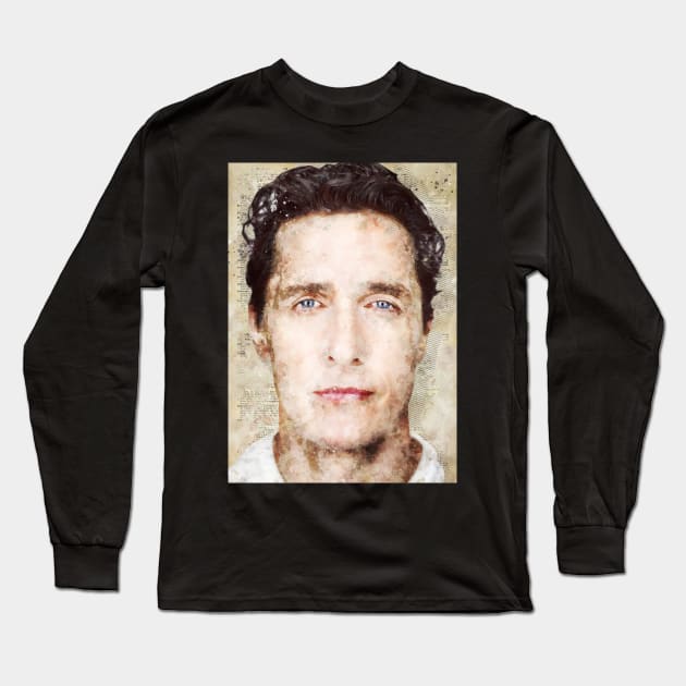 Matthew McConaughey Long Sleeve T-Shirt by Durro